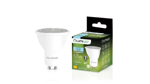 Żarówka LED GU10 6W = 50W 580lm 6500K Zimna Regulowana 24 36 60 Lumiled