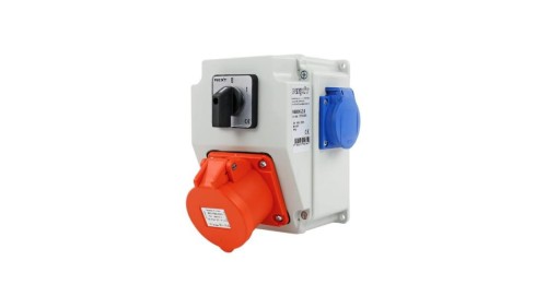 Zestaw siłowy NBOX-Z.5 1x16A 5P 1x230V wyłącznik krzywkowy 0-1 3755405