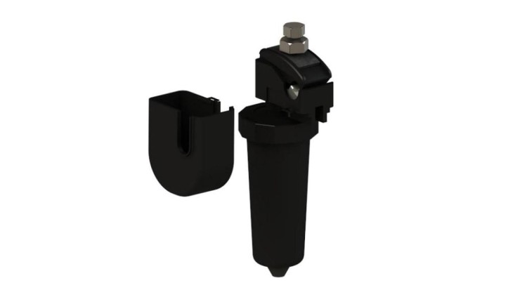 Bezpiecznik napowietrzny 25A BNA-2 z zaciskiem do linii nieizolowanych AL. 25-70 z nakrętką zrywalną