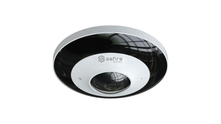 Kamera kopułkowa IP typu rybie oko” z serii I1 6Mpix 1,1mm 180 stopni IR30m IP67 WDR MicroSD alarm BNC SF-IPD360A-6I1