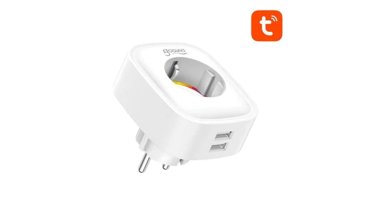 Inteligentne gniazdko WiFi Gosund SP112 2xUSB, Tuya