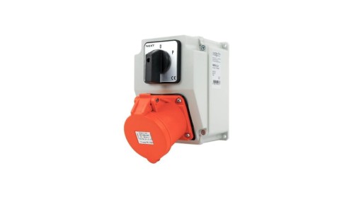 Zestaw siłowy NBOX-Z.4 gniazdo 32A 5P wyłącznik krzywkowy L-0-P 3778404