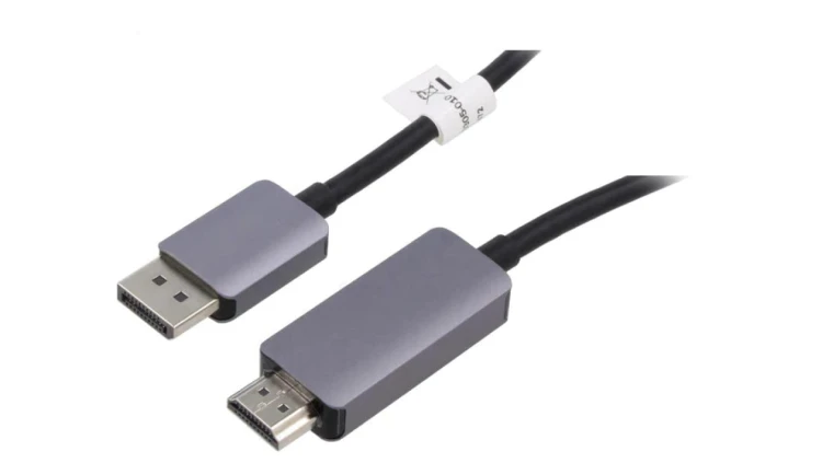 DB-340305-010-S Kabel DisplayPort 1.4,HDMI 2.1 DisplayPort wtyk HDMI 1m
