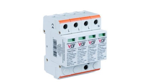Ogranicznik przepięć klasy T1+T2+T3 4P 8kA 1,2kV Professional VCX BCD 4P 8KA