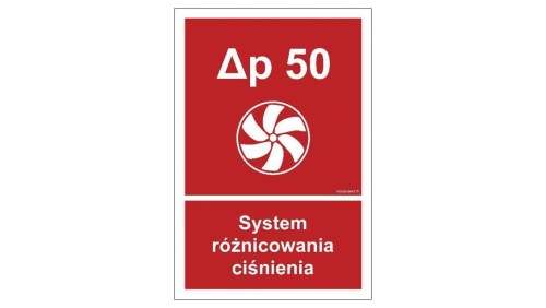 ZNAK - BC049 Drzwi przeciwpożarowe, Nie blokować ! Fire door, Keep clear ! prawostronne 100 x 50 cm KS - Folia podłogowa foto.