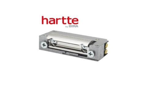 Elektrozaczep Hartte XS12R rewersyjny (NO) wąski 12V DC