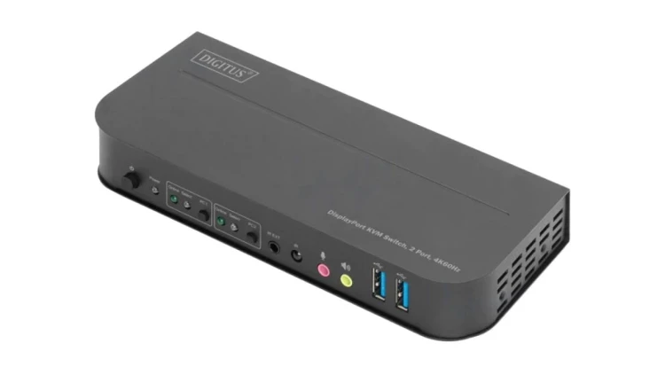 DS-12850 Urządzenie przełącznik KVM czarny