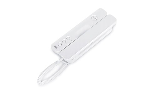 Unifon domofonowy analogowy do instalacji 5 przewodowej (system 4+n) Urmet Signo 1140/1 Biały