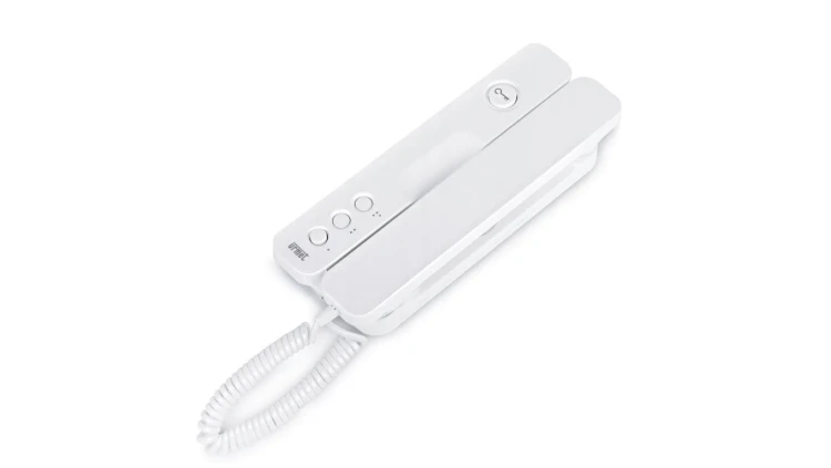 Unifon domofonowy analogowy do instalacji 5 przewodowej (system 4+n) Urmet Signo 1140/1 Biały