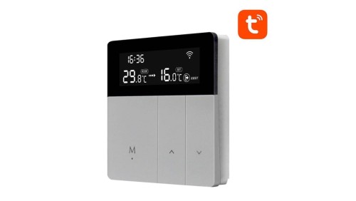 Inteligentny termostat boilera CWU Avatto WT50 3A Wi-Fi TUYA