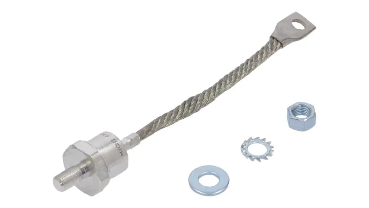 VS-150UR100D Dioda prostownicza 1kV, 1,47V, 150A anoda na śrubie śrubowy