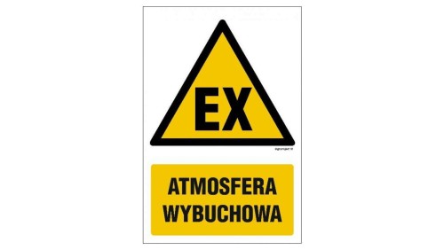 ZNAK - AE001 Wyjście ewakuacyjne lewostronne 10 x 10 cm FS - Folia samoprzylepna foto.