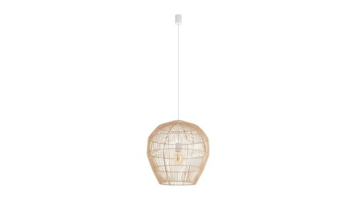 Lampa wisząca HAITI M Naturalne drewno 11164 Nowodvorski