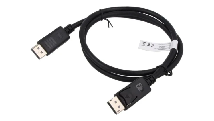 AK-340106-050-S Kabel DisplayPort 1.4 DisplayPort wtyk z obu stron 5m czarny