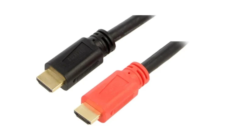 AK-330105-150-S Kabel HDMI 1.3 ze wzmacniaczem HDMI wtyk z obu stron PVC 15m