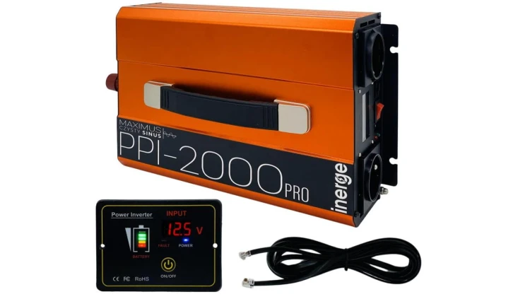 Przetwornica napięcia Maximus PPI-2000 PRO 12VDC/230VAC 2000VA/1000W Inerge