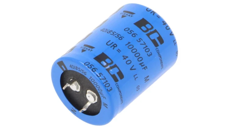 MAL205657103E3 Kondensator elektrolityczny SNAP-IN 10mF 40VDC Ø30x40mm 20