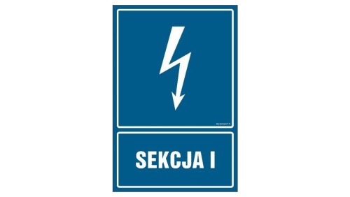 ZNAK - HG042 Sekcja I 7,5 x 10 cm PN - Płyta 1mm