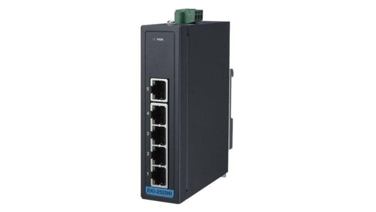 Przemysłowy switch do niskich temperatur - 5 portów Ethernet 10/100Mb/s z PROFINET EKI-2525NI-A