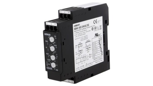 K8AK-AS2-24 Moduł typu przekaźnik nadzorczy prądu AC i DC, napięcie zasilania 24VAC/24VDC