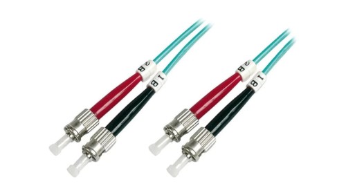DK-2511-10/3 Patch cord światłowodowy OM3 ST/UPC z obu stron 10m LSZH