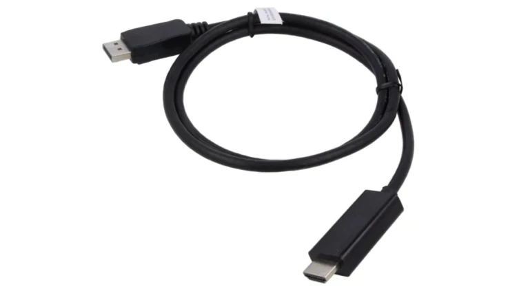 AK-340303-030-S Kabel DisplayPort 1.2 DisplayPort wtyk z obu stron 3m czarny