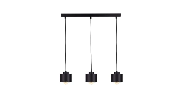 Lampa nowoczesna wisząca 3xE27 SIMPLY BLACK