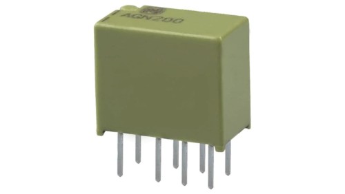 AGN2004H Przekaźnik elektromagnetyczny DPDT Ucewki 4,5VDC 0,3A/125VAC