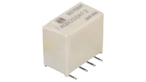 AGN200A12 Przekaźnik elektromagnetyczny DPDT Ucewki 12VDC 0,3A/125VAC
