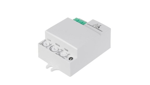 Mikrofalowy czujnik ruchu Maclean, zasięg 8m, max. obciążenie 1200W, IP20, 5.8 GHz, MCE316