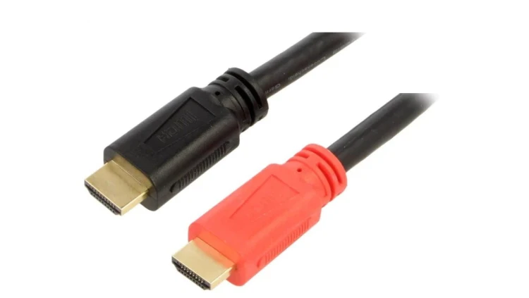 AK-330105-200-S Kabel HDMI 1.3 ze wzmacniaczem HDMI wtyk z obu stron PVC 20m
