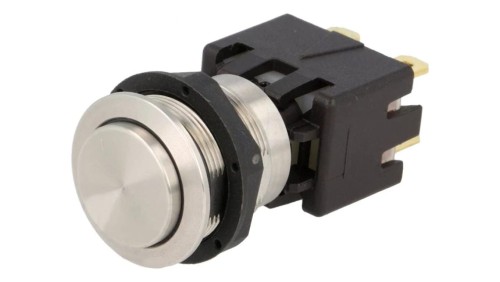 1241.6821.1120000 Przełącznik wandaloodporny Poz 2 DPST-NO 12A/250VAC IP64