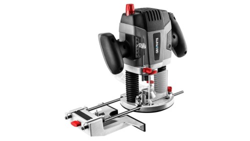 Frezarka górnowrzecionowa 1300W 230V uchwyt 6-12mm + akcesoria GRAPHITE