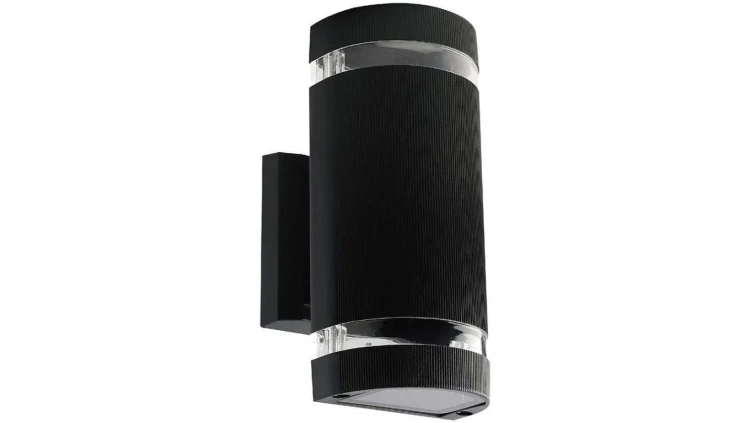 Lampa elewacyjna, kinkiet dwukierunkowy półokrągła 2xE27 V-TAC VT-967