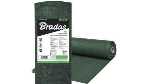 Siatka cien.-osłon. 55, 2x50m, 60g AS-CO6020050GR BRADAS