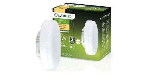 Żarówka LED GX53 12W = 75W 1100lm 3000K Ciepła 120 Lumiled