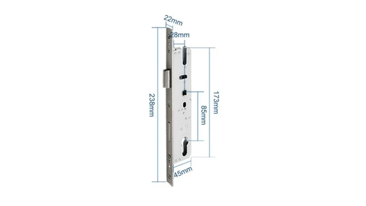 Zamek wpuszczany 2885 dla SmartLock RCF SLIM