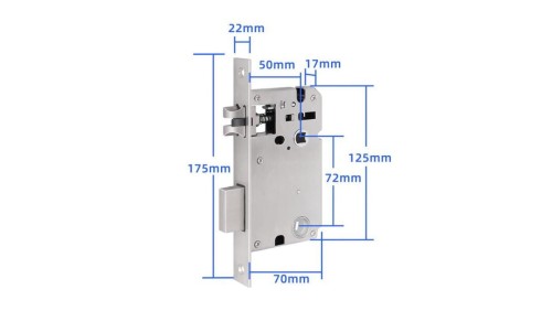 Zamek wpuszczany 5072 dla SmartLock RCF