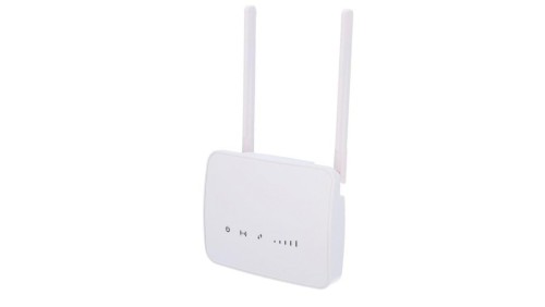Miniaturowy router 4G/LTE z własnym zasilaniem, WiFi, 4x RJ45, akumulator 2000mAh SF-ROUTER-4G-UPS-4P