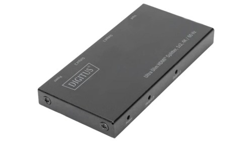DS-45322 Rozgałęźnik HDCP 2.2,HDMI 2.0 czarny HDMI gniazdo x2