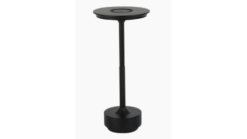 Lampka stołowa na biurko LED line CAMELIA 2,5W 250lm zmienna barwa 3000K-5000K czarna akumulator 2x2000mAh