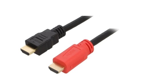 AK-330118-150-S Kabel HDMI 1.4 ze wzmacniaczem HDMI wtyk z obu stron 15m