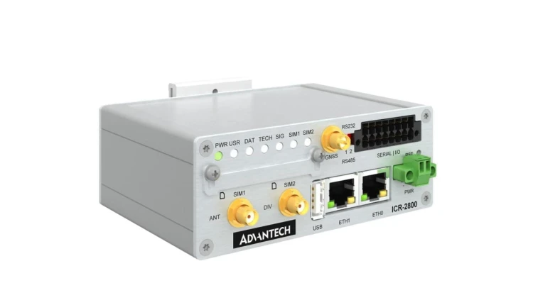 Router komórkowy LTE, 2xSIM, 2xETH, 2xRS-232/485 SL set ICR-2834GA01