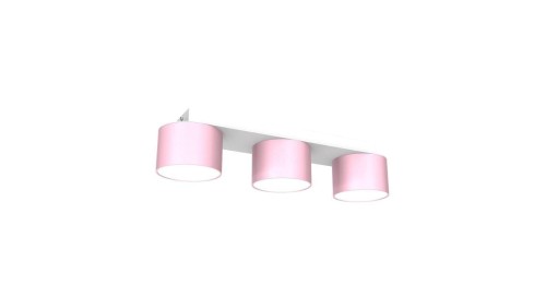 Lampa sufitowa DIXIE Pink/White 3xGX53 MLP7555 Milagro