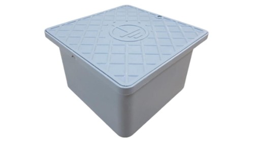 Skrzynka uziomowa głęboka 170x170x100 mm(biała) L61320