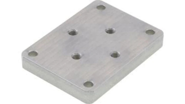AO000637 Akcesoria optyczne, płyta adaptera, 45x62x8mm, wykonany z aluminium