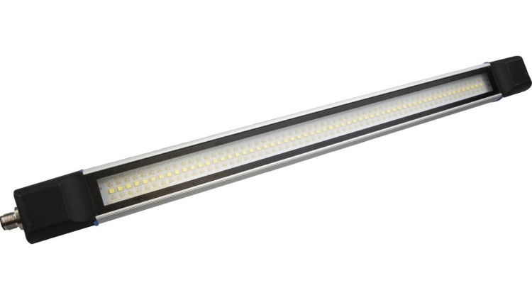 EM98E232 Oświetlenie maszynowe LED, Ø40mm 490long, światło białe, 12W, 6000K, 24V, wtyczka M12 4-pin, IP67