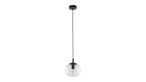 Lampa wisząca ze szklanym kloszem o śr. 20cm VIBE TRANSPARENT 5823 na E27 TK Lighting