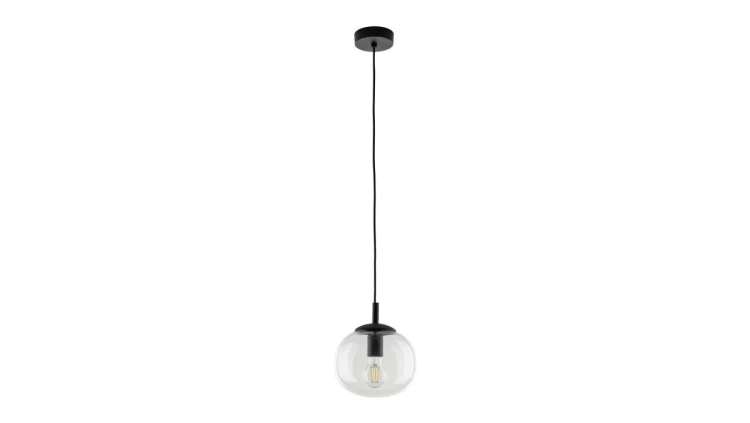 Lampa wisząca ze szklanym kloszem o śr. 20cm VIBE TRANSPARENT 5823 na E27 TK Lighting