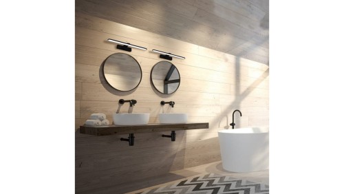 Kinkiet zewnętrzny dół PRIMA GU10, metalowy czarny korpus K-8203 Kaja Lighting